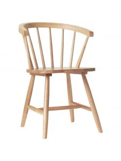 Westwing Collection Windsor-Holzstühle Megan, 2 Stück, B 53 x T 52 cm