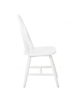 Westwing Collection Windsor-Holzstühle Megan in Weiß, 2 Stück, B 46 x T 51 cm -Esszimmer Verkäufe Windsor Holzstuhle Megan in Weiss 2 Stuck 10