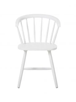 Westwing Collection Windsor-Holzst&uuml;hle Megan in Wei&szlig;, 2 St&uuml;ck, B 53 x T 52 cm -Esszimmer Verkäufe Windsor Holzstuhle Megan in Weiss 2 Stuck 4