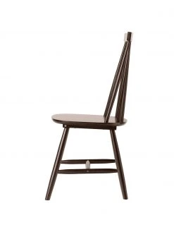 Westwing Collection Windsor-Holzstühle Milas in Dunkelbraun, 2 Stück, B 52 x T 45 cm -Esszimmer Verkäufe Windsor Holzstuhle Milas in Dunkelbraun 2 Stuck 5