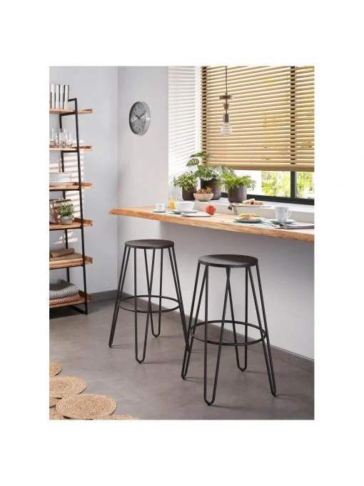 Esszimmer Verkäufe -Esszimmer Verkäufe Barhocker Madona aus Metall in Grau 1 510x680 1